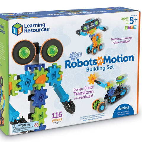 Robots in Motion - 116 piece Building Set