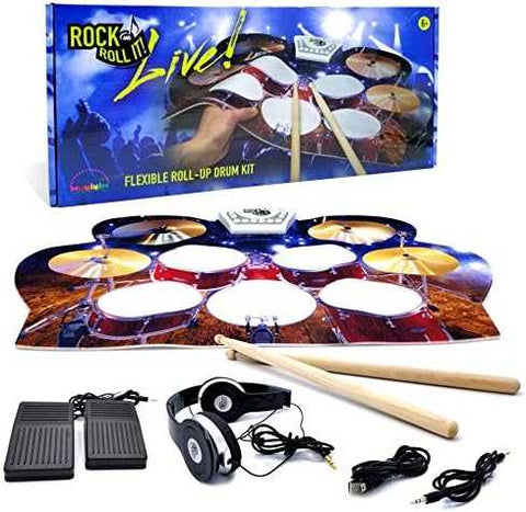 Drum Live - Roll-Up Drum Set for Practice Anywhere