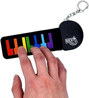 Micro Rainbow Piano - Colorful Playable Keychain