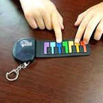 Micro Rainbow Piano - Colorful Playable Keychain