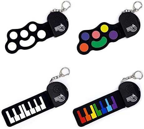Micro Rainbow Piano - Colorful Playable Keychain