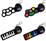 Micro Rainbow Piano - Colorful Playable Keychain