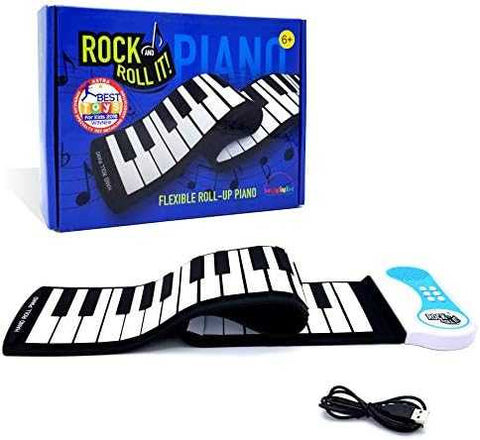 Piano - Roll-Up 49-Key Keyboard for Young Musicians