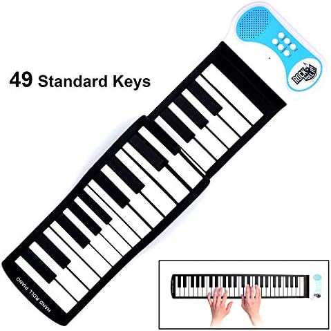 Piano - Roll-Up 49-Key Keyboard for Young Musicians
