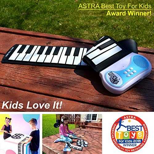 Piano - Roll-Up 49-Key Keyboard for Young Musicians