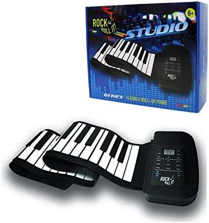 Studio Piano - Roll-Up 61-Key USB MIDI Keyboard