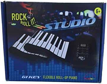 Studio Piano - Roll-Up 61-Key USB MIDI Keyboard