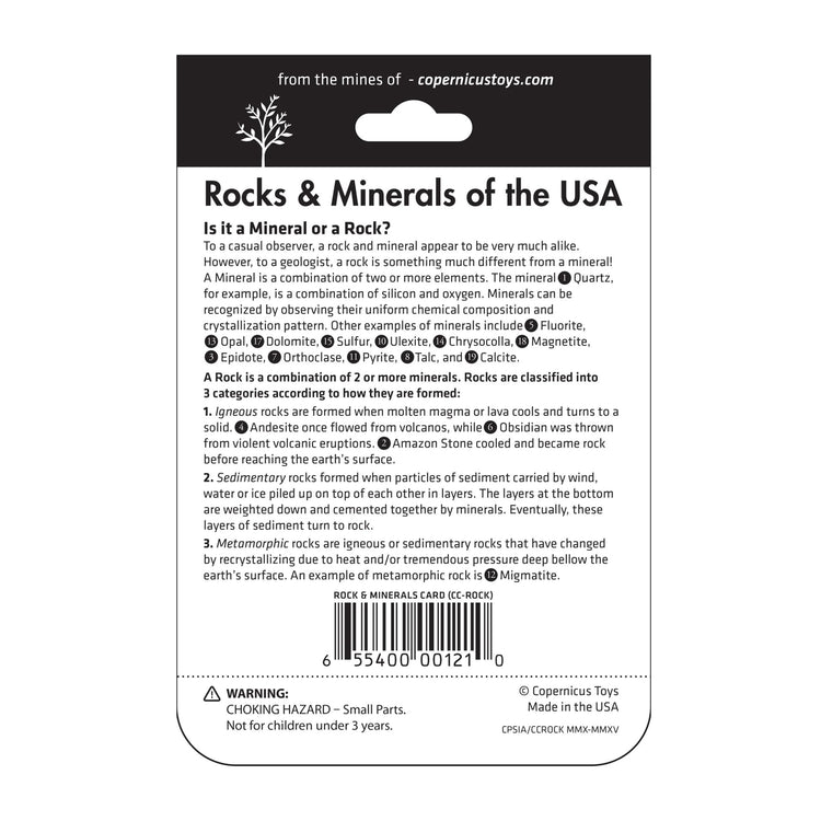 Rocks of the USA - Hand-Sized Rock Collection
