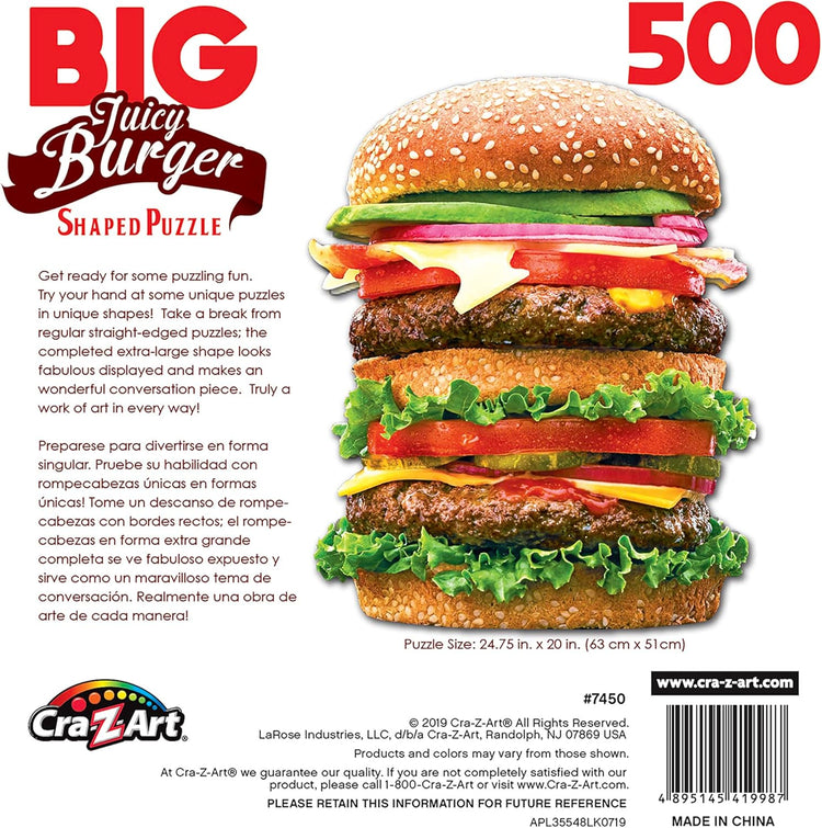 RoseArt - Big Shaped - Juicy Burger