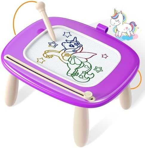 Seimome Magnetic Drawing Doodle Board (Pink)