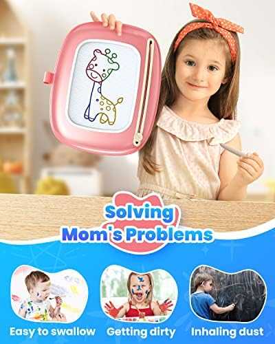 Seimome Magnetic Drawing Doodle Board (Pink)
