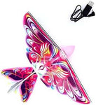 Self Flying eBird Pink Butterfly - No-Remote Flutter Fun