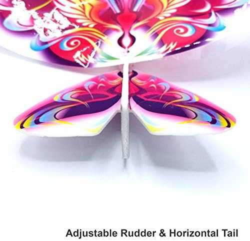 Self Flying eBird Pink Butterfly - No-Remote Flutter Fun