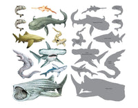 Sharks Tattoos - 50 Temporary Tattoos image 1
