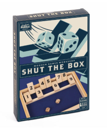 Shut the Box - 1-Player Dice Game with 9 Tiles to Close