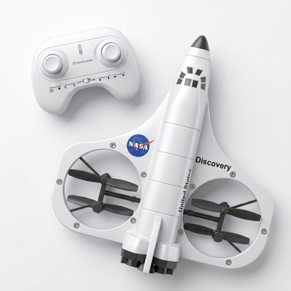 RC Flying Space Shuttle Discovery - NASA STEM Drone