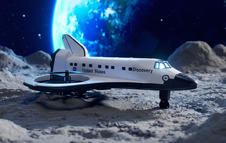 RC Flying Space Shuttle Discovery - NASA STEM Drone