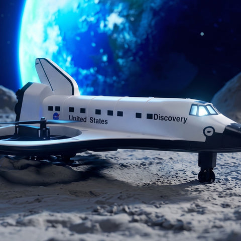 RC Flying Space Shuttle Discovery - NASA STEM Drone