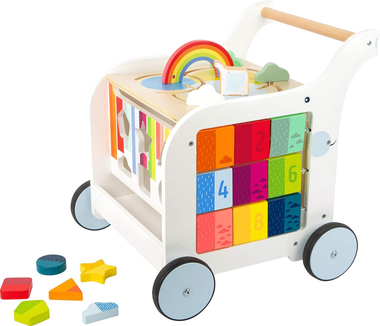 Small Foot Wooden Toys Premium Sweet Elephant Baby Walker