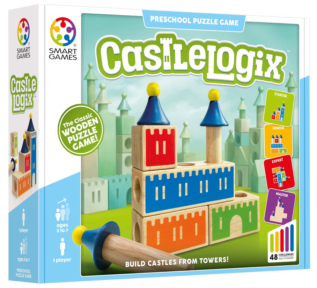 sCastle Logix, Preschool Puzzle Game with 48 Challenges