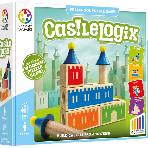 sCastle Logix, Preschool Puzzle Game with 48 Challenges