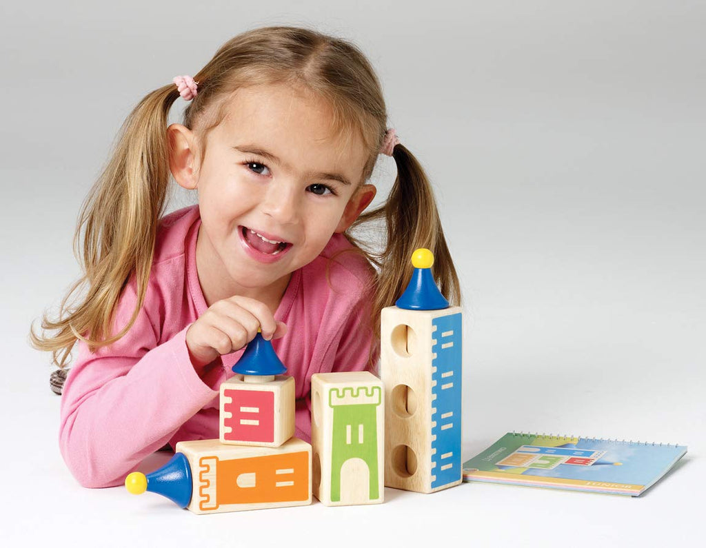 sCastle Logix, Preschool Puzzle Game with 48 Challenges