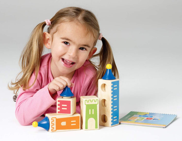 sCastle Logix, Preschool Puzzle Game with 48 Challenges