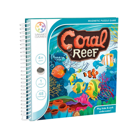 SmartGames Coral Reef - 48 Magnetic Hide & Seek Puzzles