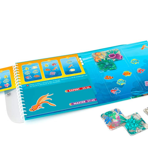 SmartGames Coral Reef - 48 Magnetic Hide & Seek Puzzles