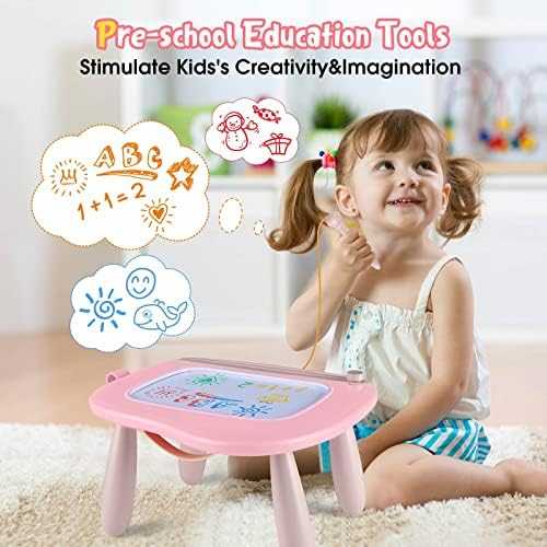 Smasiagon Magnetic Drawing Board (Pink)