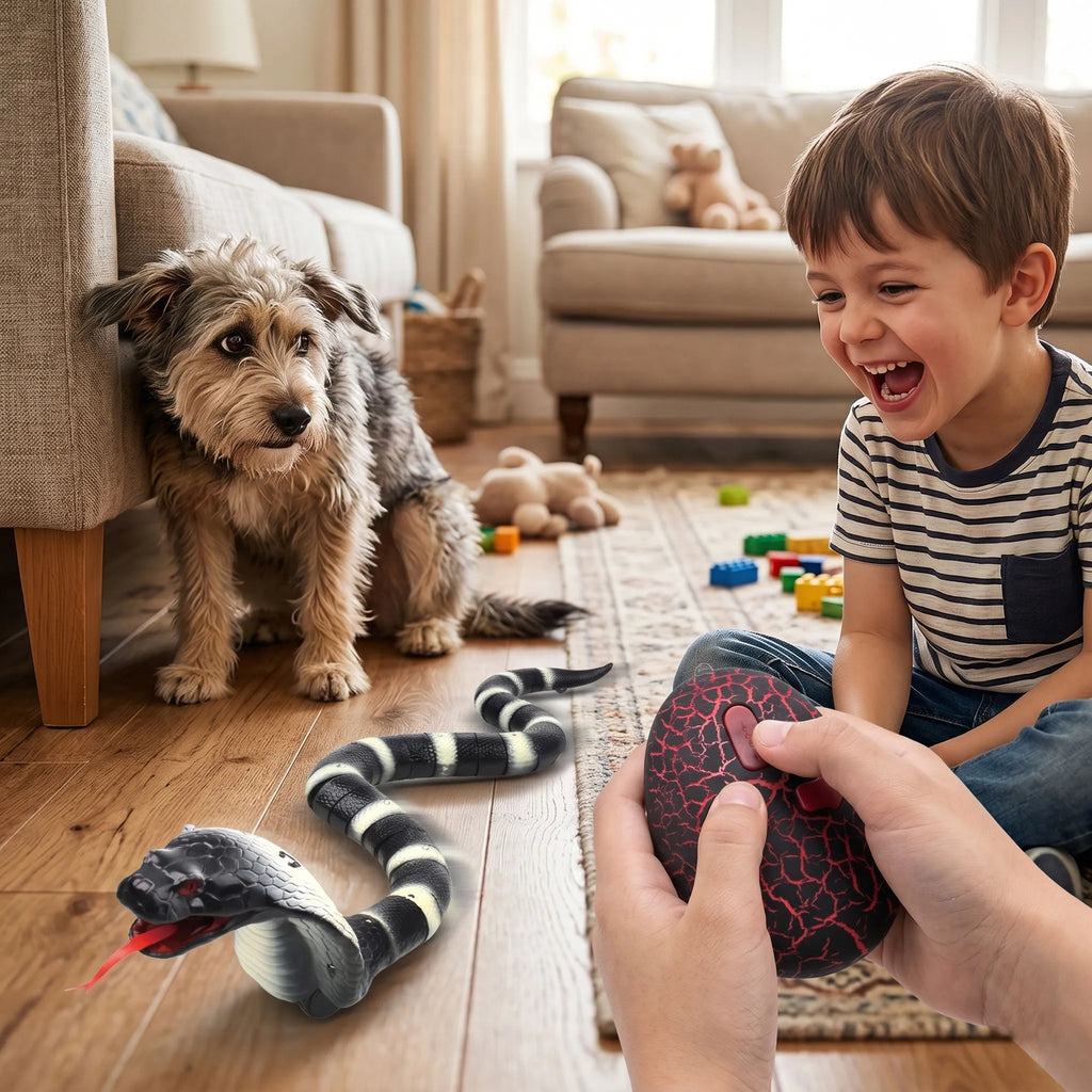 Slithering Snake - Realistic Remote Scare Fun