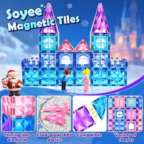 Soyee Diamond Magnetic Building Blocks Princess Set