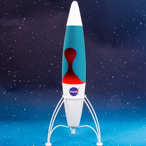 Space Lava Lamp - NASA 17'' Rocket Ship