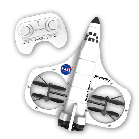 RC Flying Space Shuttle Discovery - NASA STEM Drone