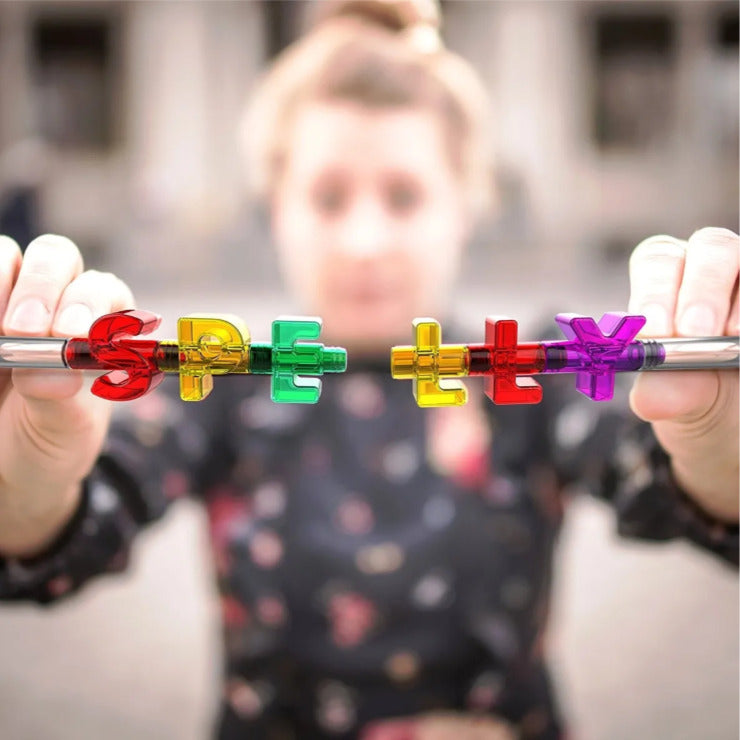 Spelly Interactive Straws - Build Words While You Sip and Play