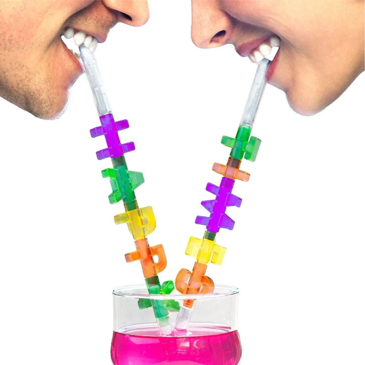 Spelly Interactive Straws - Build Words While You Sip and Play