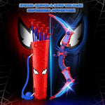 LED Bow & Arrow Shooting Set with Suction Cup Arrows