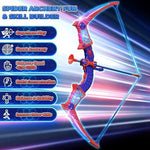 LED Bow & Arrow Shooting Set with Suction Cup Arrows