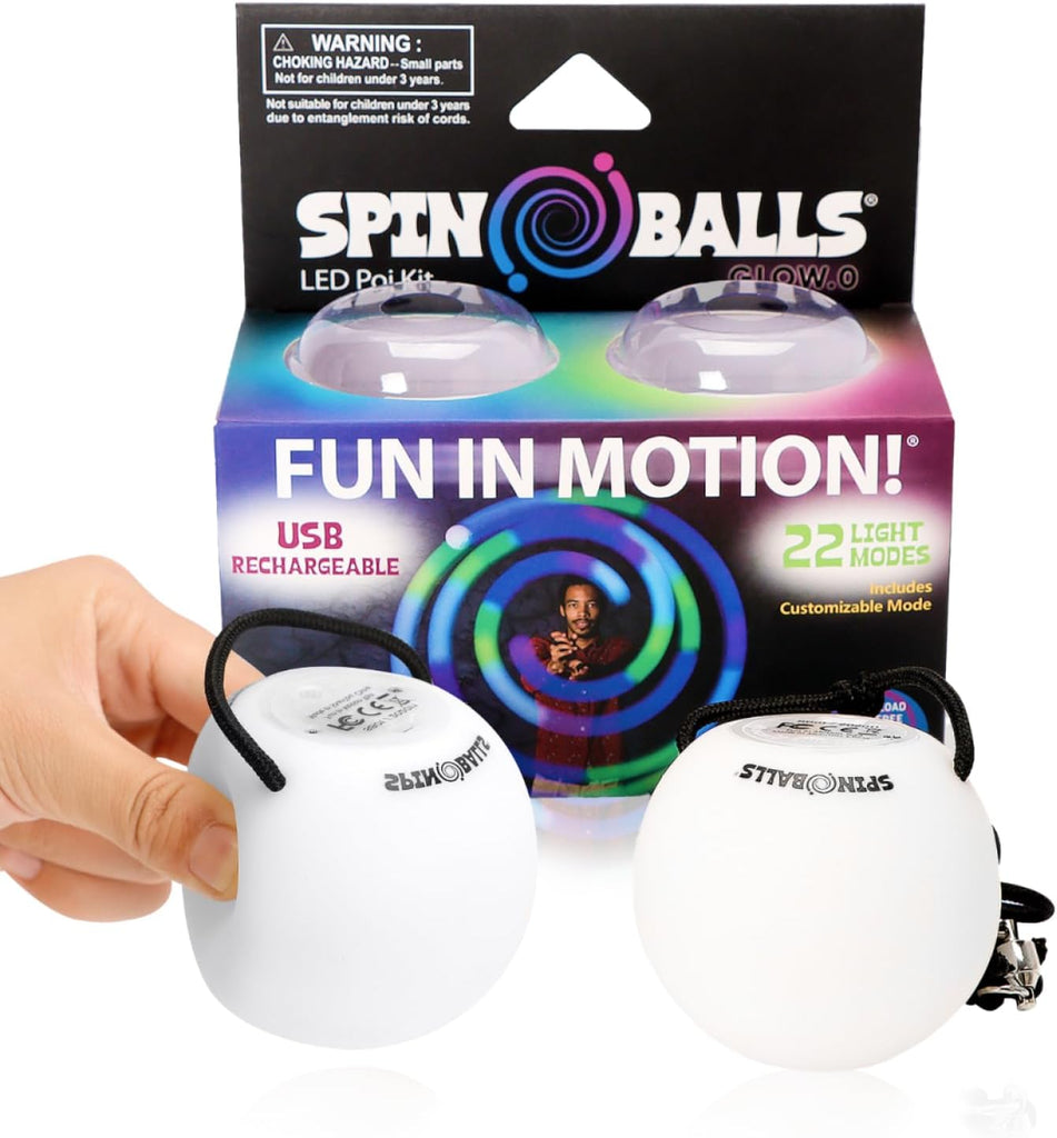SPIN BALLS Glow.0 LED Poi