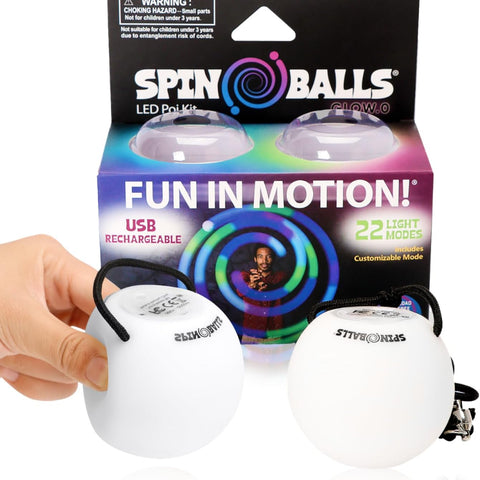 SPIN BALLS Glow.0 LED Poi
