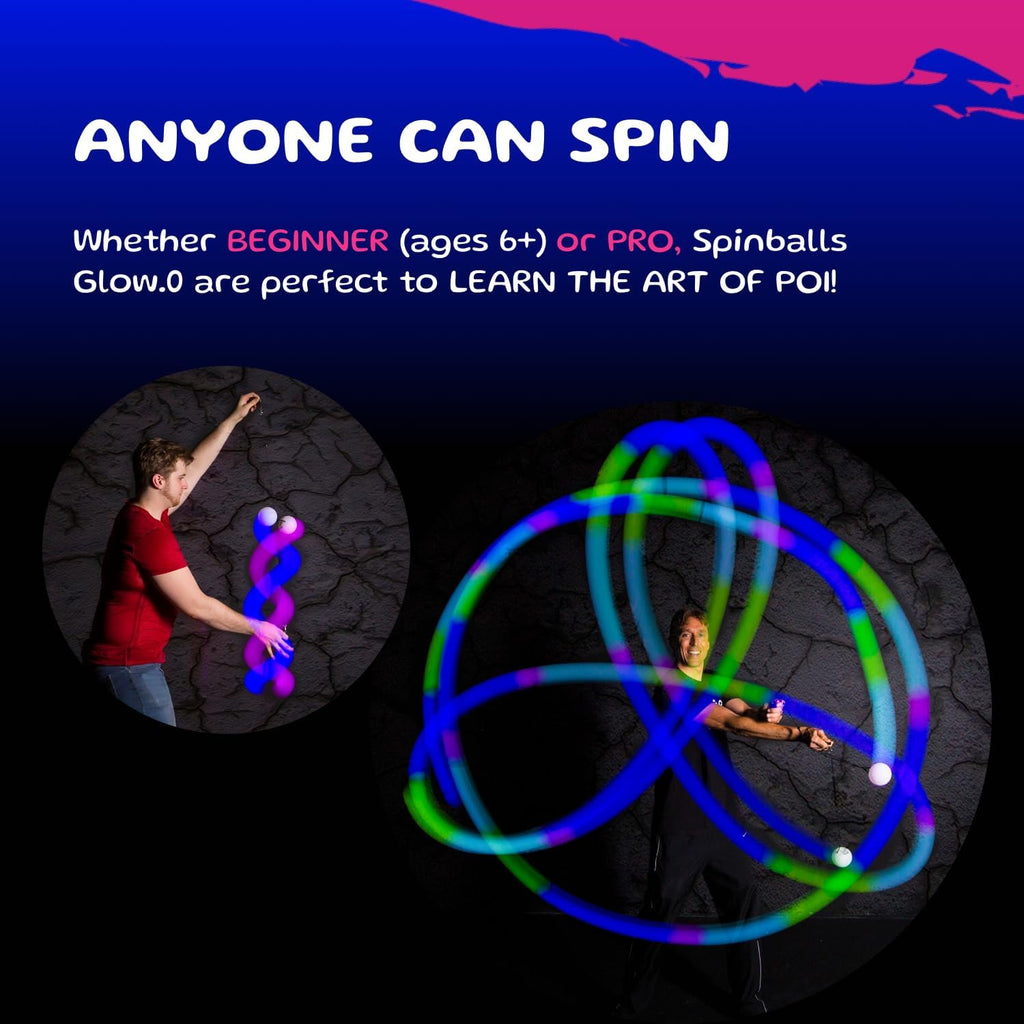 SPIN BALLS Glow.0 LED Poi