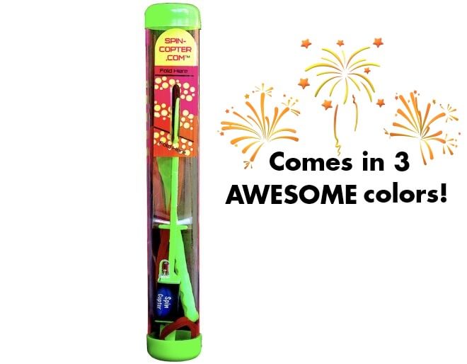 Spin Copter LED - Light up the Night!