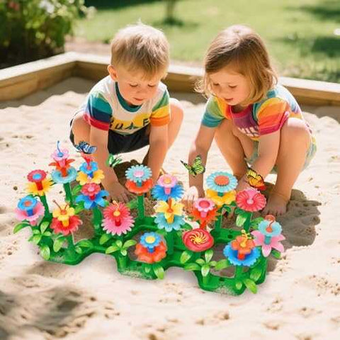 SpringFlower Flower Garden Building Kit (148 pcs)