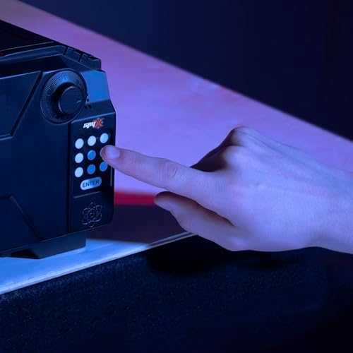 SpyX Alarm Safe - Protect Valuables with Secret Code