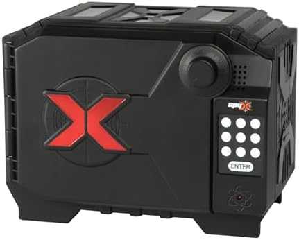 SpyX Alarm Safe - Protect Valuables with Secret Code