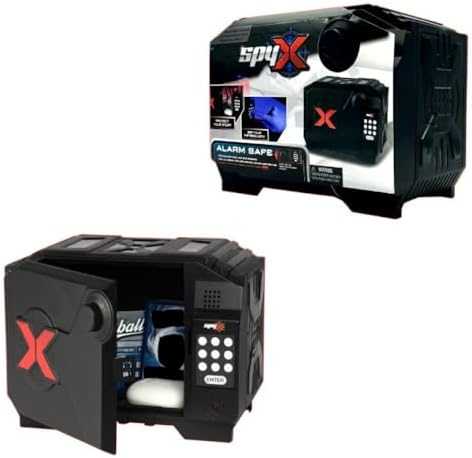 SpyX Alarm Safe - Protect Valuables with Secret Code