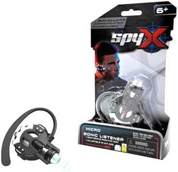 SpyX Micro Sonic Listener - Hear Secret Sounds Hands-Free