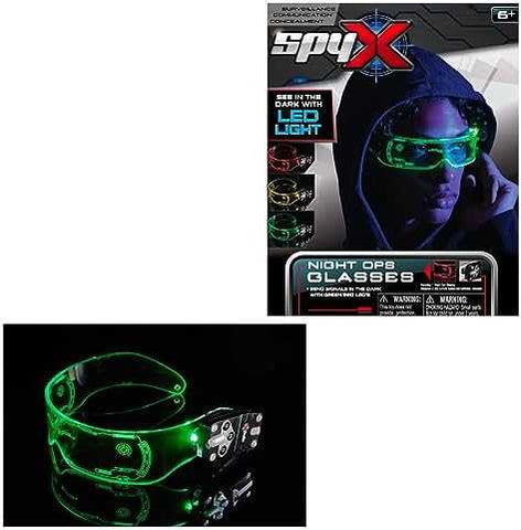 SpyX Night Ops Glasses - Dual Lights for Night Missions