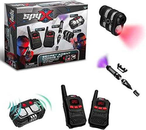 SpyX Secret Agent Comms Kit - 4 Essential Spy Gadgets