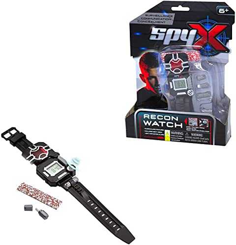 SpyX Recon Watch - 8 Spy Tools on Your Wrist
